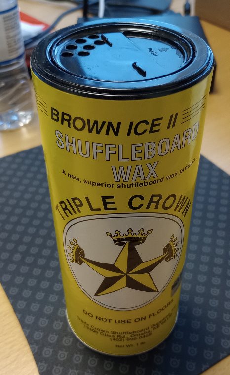 Pulver til Shuffleboard - Brown Ice II - 450 gram