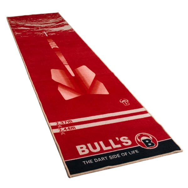 Bull's Darttæppe 180 - Rød