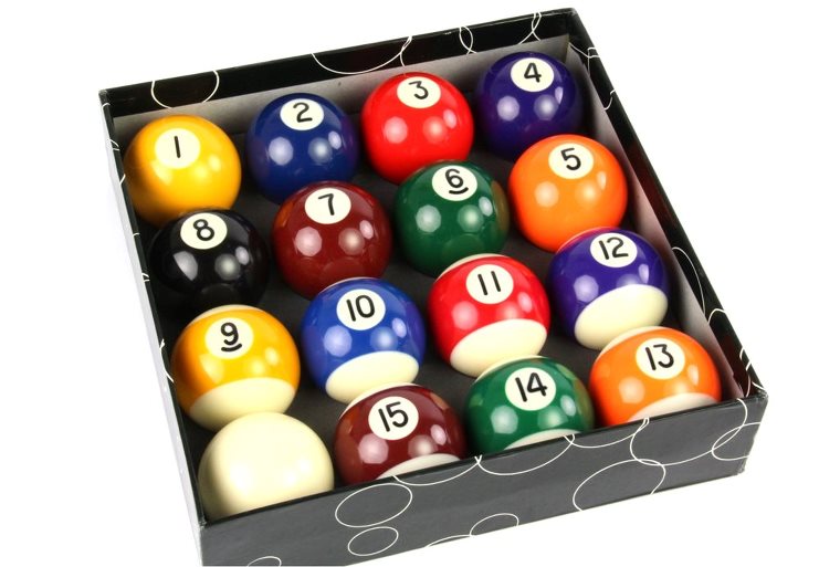 Standard Poolballer 52, 54 og 57,2mm