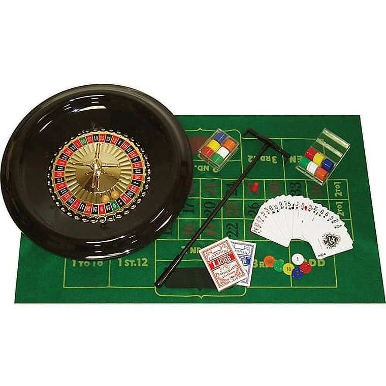 Roulette sæt med Black Jack - Restparti & nedsat pris!