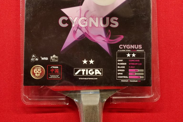 Stiga Cygnus bordtennisbat