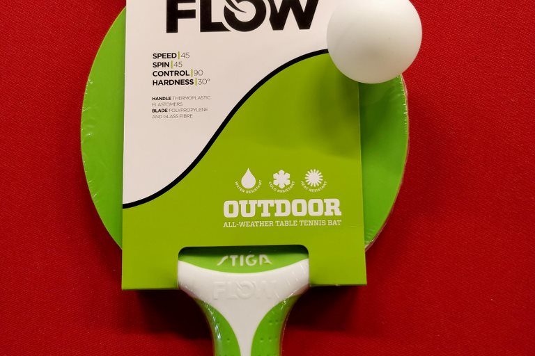 Stiga Flow - Kunstfiber LUX udendørs bordtennisbat