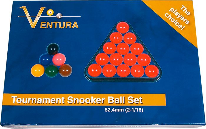 Ventura Tournament Snooker Bal Sæt